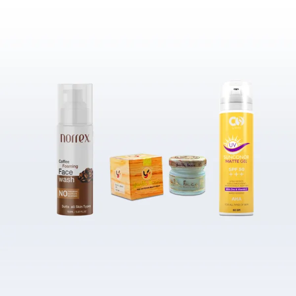 face cream ,Sun Screen & Foaming face wash Combo KIt